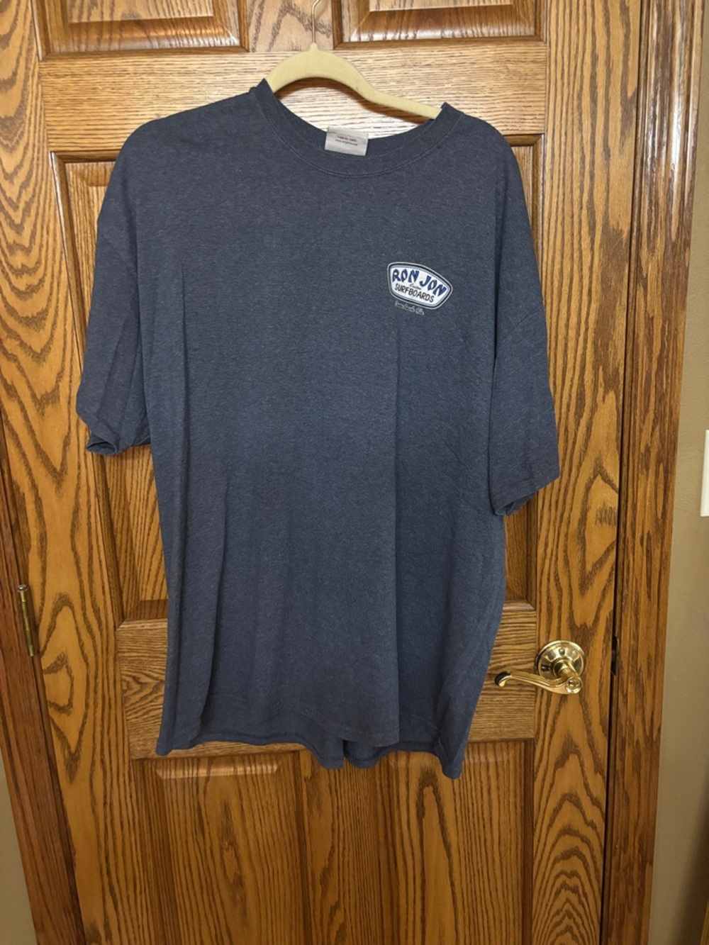 Ron Jon Charcoal Short Sleeve Logo Tee